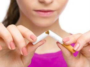 Dievčenské odmietnutie cigariet