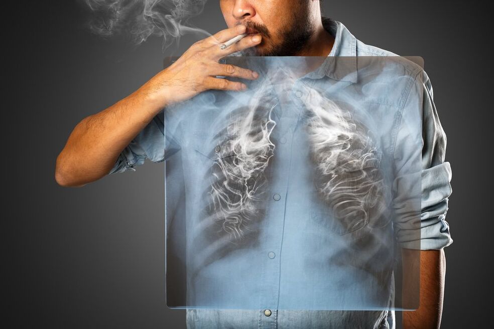 fajčenie má škodlivý vplyv na ľudský organizmus